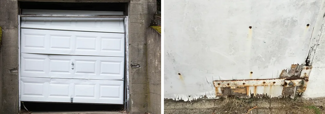 Rotten Commercial Garage Door Repair in Poinciana, FL